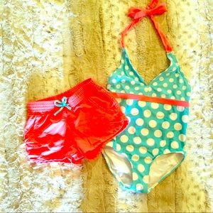 Girl’s retro one-piece